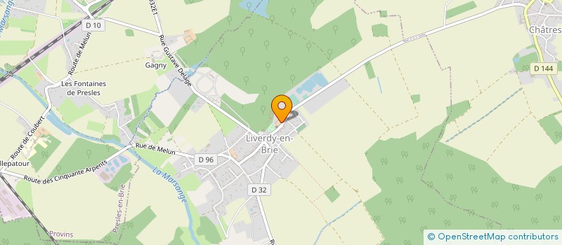 localisation de l'entreprise IMMOJPLGS à LIVERDY-EN-BRIE