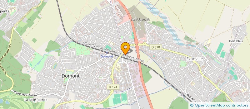 localisation de l'entreprise IMMOKA  DOMONT