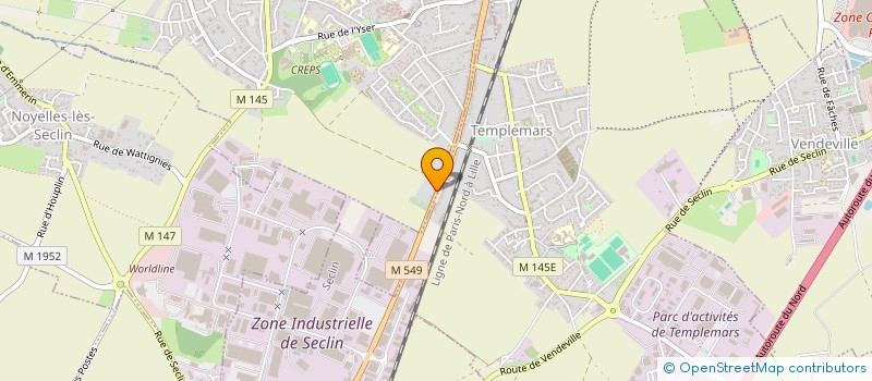 localisation de l'entreprise IMMOKA  WATTIGNIES