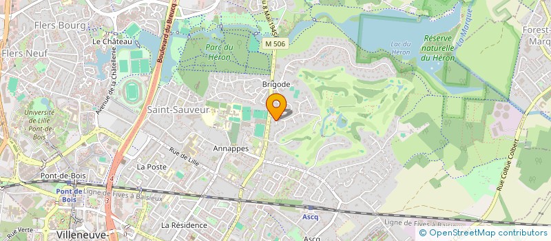 localisation de l'entreprise IMMOKAL à VILLENEUVE-D'ASCQ