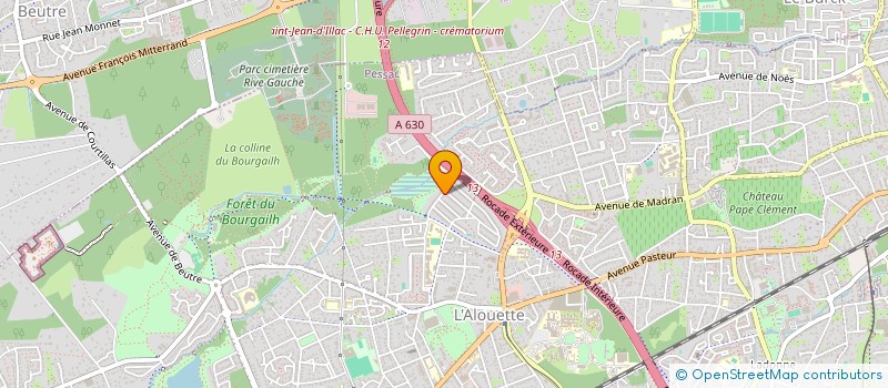 localisation de l'entreprise IMMOKEV  PESSAC