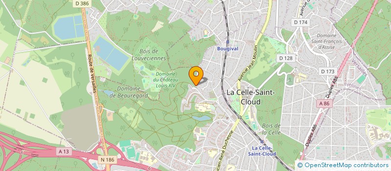 localisation de l'entreprise IMMOKO  LA CELLE-SAINT-CLOUD