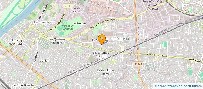 localisation de l'entreprise IMMOLA  SARTROUVILLE