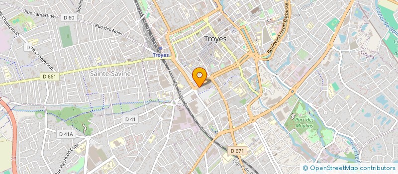 localisation de l'entreprise IMMOLAB à TROYES