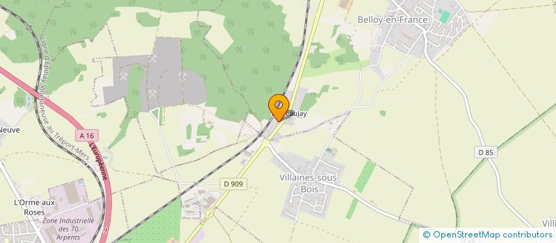 localisation de l'entreprise IMMOLAB  BELLOY-EN-FRANCE