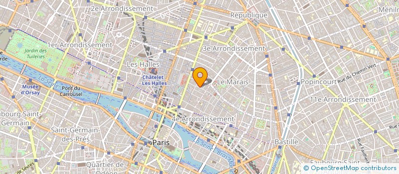 localisation de l'entreprise IMMOLAND'S à PARIS