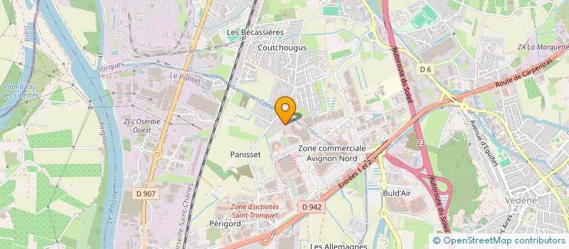 localisation de l'entreprise IMMOLAS  LE PONTET