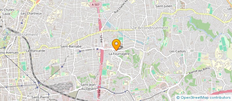 localisation de l'entreprise IMMOLAUR à MARSEILLE
