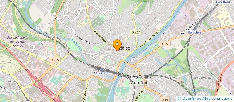 localisation de l'entreprise IMMOLEGAL à PONTOISE