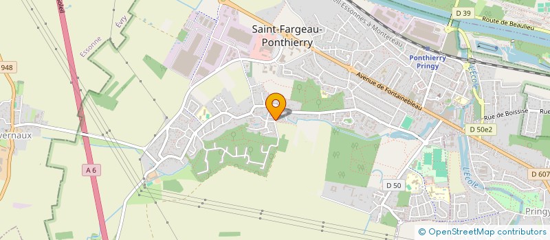 localisation de l'entreprise IMMOLEM à SAINT-FARGEAU-PONTHIERRY