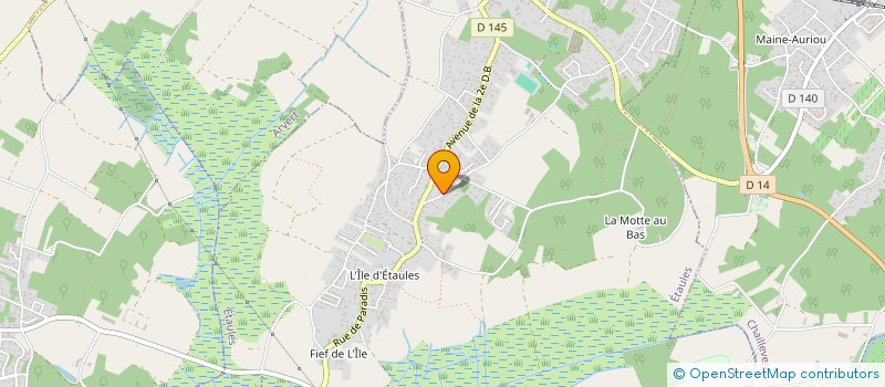 localisation de l'entreprise IMMOLERON  ETAULES