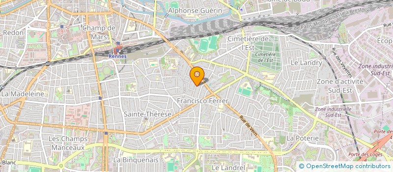 localisation de l'entreprise IMMOLIA 2  RENNES