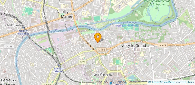 localisation de l'entreprise IMMOLIA  NOISY-LE-GRAND