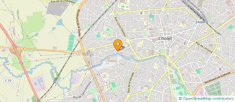 localisation de l'entreprise IMMOLIFE à CHOLET