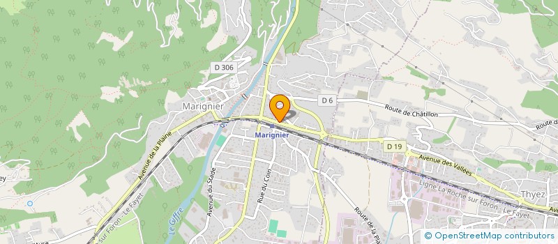 localisation de l'entreprise IMMOLINA  MARIGNIER