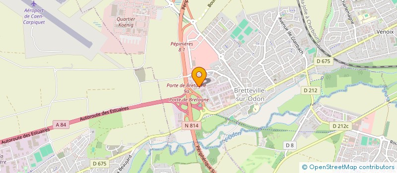 localisation de l'entreprise IMMOLIVIER  BRETTEVILLE-SUR-ODON