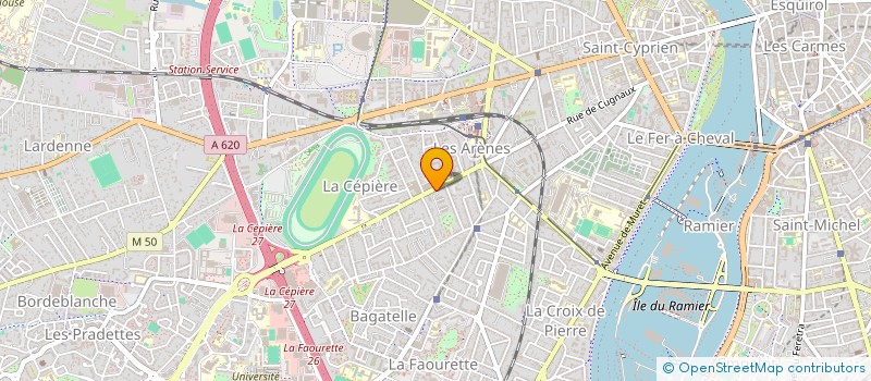 localisation de l'entreprise IMMOLMNP à TOULOUSE