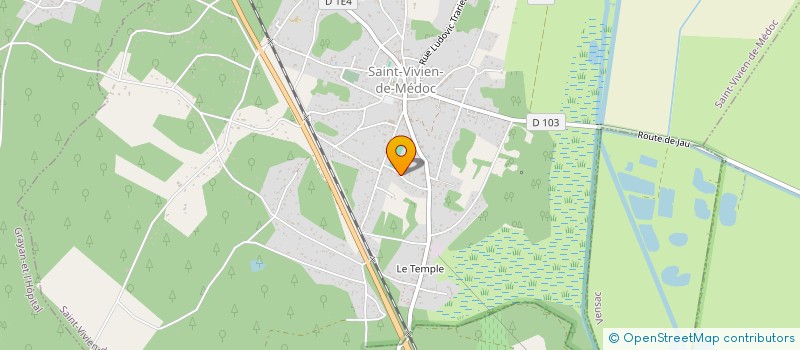 localisation de l'entreprise IMMOLOC  SAINT-VIVIEN-DE-MEDOC