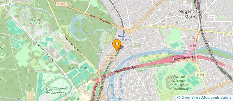 localisation de l'entreprise IMMOLOGE  NOGENT-SUR-MARNE