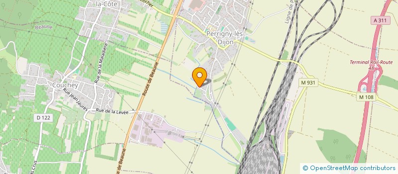 localisation de l'entreprise IMMOLOGEROT  PERRIGNY-LES-DIJON