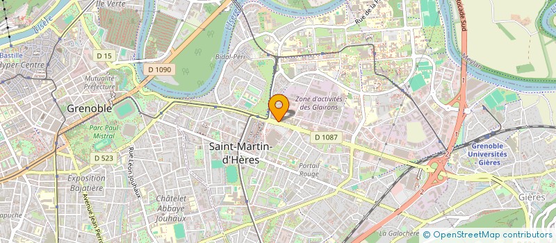 localisation de l'entreprise IMMOLOGIA  SAINT-MARTIN-D'HERES