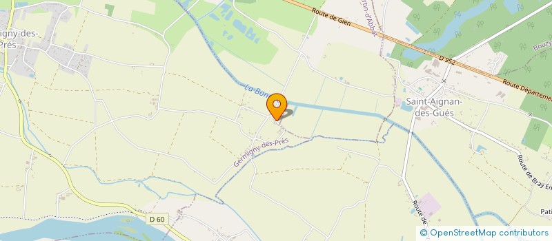 localisation de l'entreprise IMMOLOIRET à GERMIGNY-DES-PRES