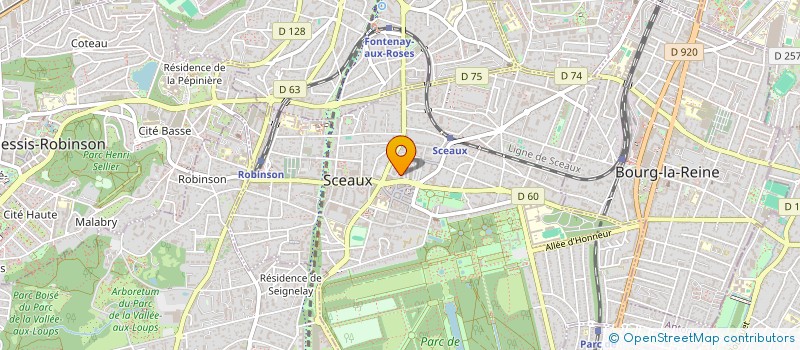 localisation de l'entreprise IMMOLOU POITOU à SCEAUX