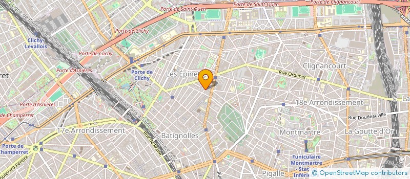 localisation de l'entreprise IMMOLUX  PARIS