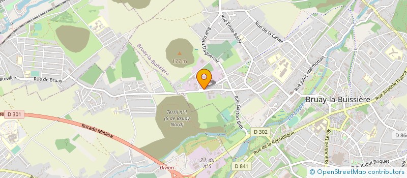 localisation de l'entreprise IMMOLUX  BRUAY-LA-BUISSIERE