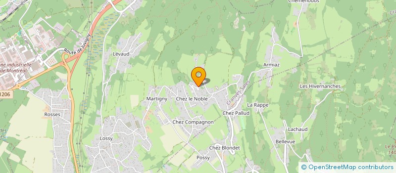 localisation de l'entreprise IMMOLY  CRANVES-SALES