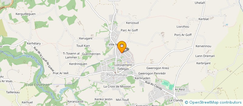 localisation de l'entreprise IMMOMA  PLOUMILLIAU