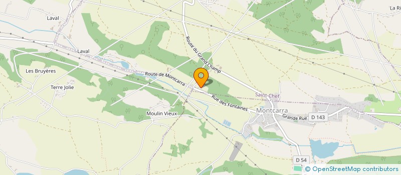 localisation de l'entreprise IMMOMAILLOT  SAINT-CHEF