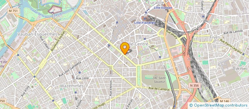 localisation de l'entreprise IMMOME AULNOY-LEZ-VALENCIENNES 2  LILLE