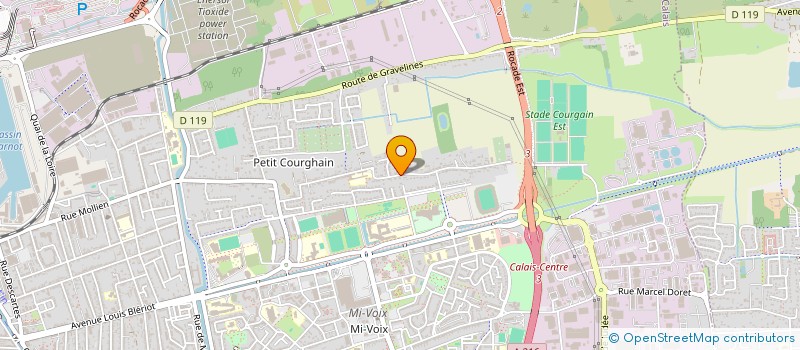 localisation de l'entreprise IMMOMED DUBUIS  CALAIS