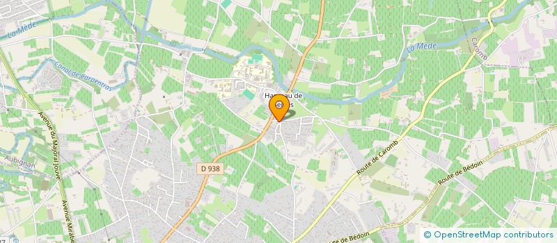 localisation de l'entreprise IMMOMETA  CARPENTRAS