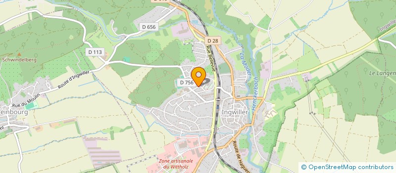 localisation de l'entreprise IMMOMIF  WEITERSWILLER