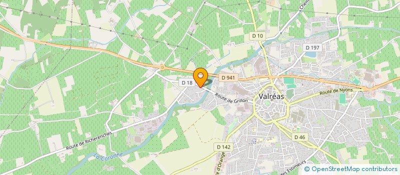 localisation de l'entreprise IMMOMILET LOC à VALREAS