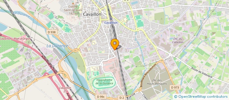 localisation de l'entreprise IMMOMIN  CAVAILLON