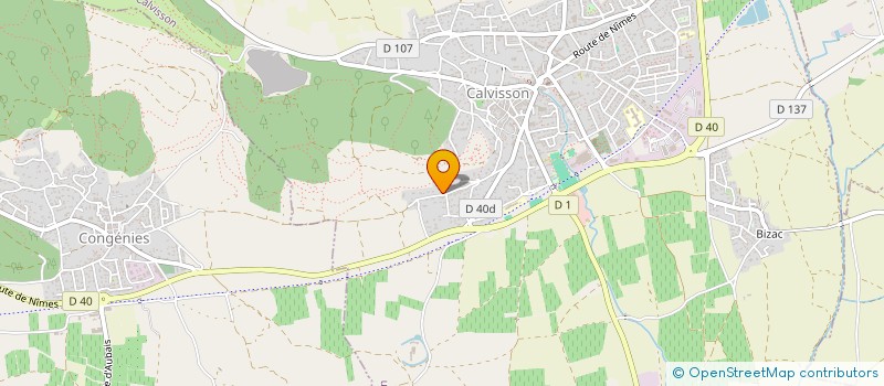 localisation de l'entreprise IMMOMISE  CALVISSON