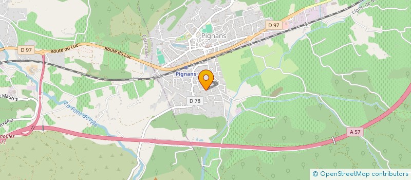 localisation de l'entreprise IMMOMMER  PIGNANS