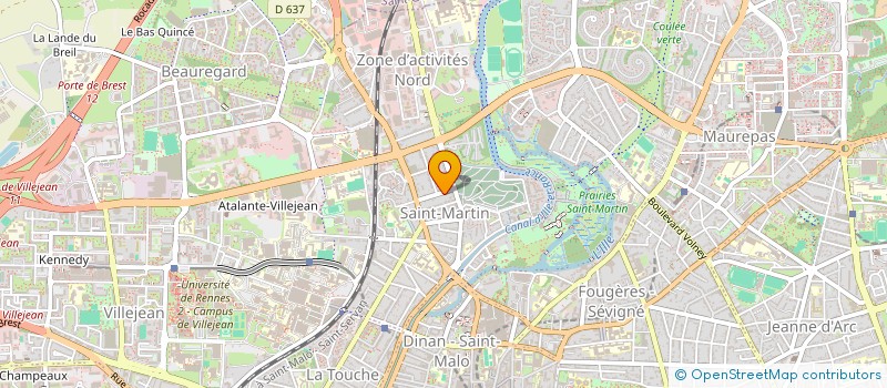 localisation de l'entreprise IMMOMONTAUBAN  RENNES