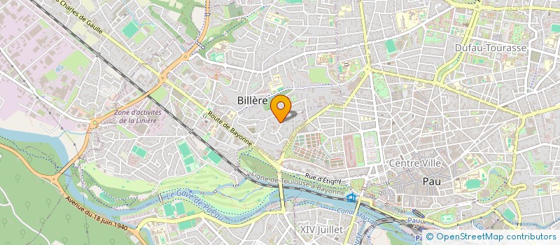 localisation de l'entreprise IMMOMOTAME  BILLERE