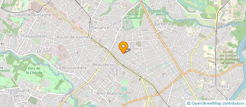 localisation de l'entreprise IMMOMUNDI à NANTES