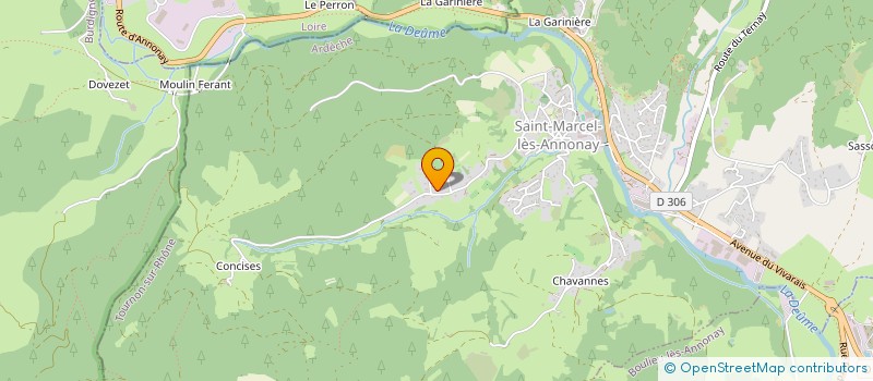 localisation de l'entreprise IMMOMURE à SAINT-MARCEL-LES-ANNONAY