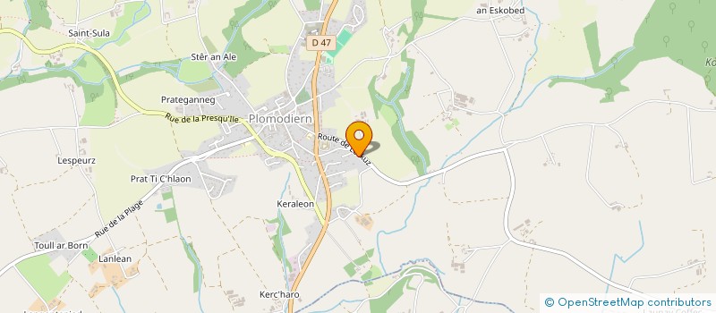 localisation de l'entreprise IMMONA  PLOMODIERN