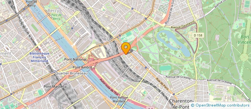 localisation de l'entreprise IMMONA  CHARENTON-LE-PONT