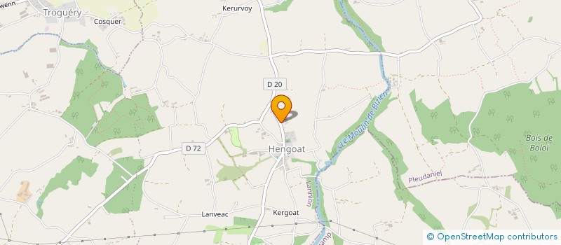 localisation de l'entreprise IMMONAG  LA ROCHE-JAUDY