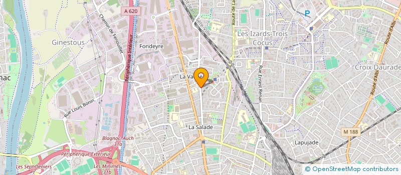 localisation de l'entreprise IMMONALISA DIAGNOSTIC à TOULOUSE