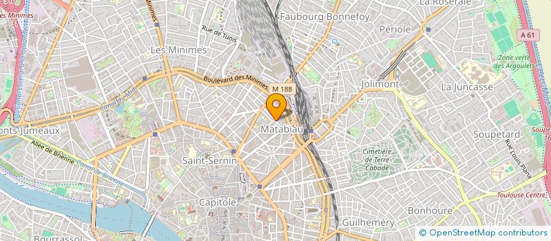 localisation de l'entreprise IMMONARIUM à TOULOUSE