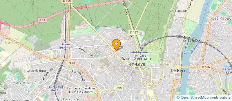 localisation de l'entreprise IMMONATE  SAINT-GERMAIN-EN-LAYE